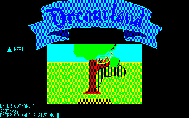 Dreamland_PC88_ss_003_cat_on_tree.png
